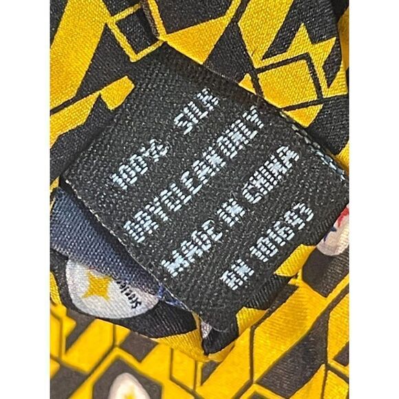 Pittsburgh Steelers Silk Men's Necktie - Picture 6 of 8